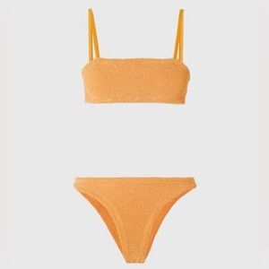 Hunza G ‘Gigi’ bikini in Mango Sorbet, one size fits most